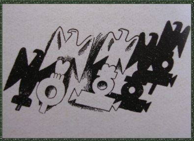 foto di immagini di simboli di matrice fascista 